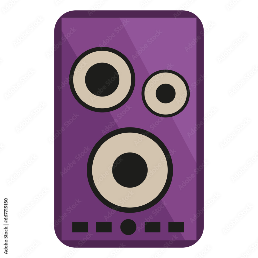 cool speaker vector cartoon 3d rendering cool speaker vector cartoon 3d rendering