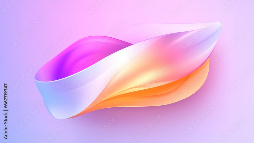 Modern background with 3D fluid shapes and a pastel color palette Modern background with 3D fluid shapes and a pastel color palette