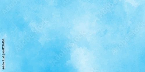 abstract blue watercolor background with colors .bright cloud cover in the sun calm clear winter air background,Light sky blue shades watercolor background,being an element, design and card. © Md sagor