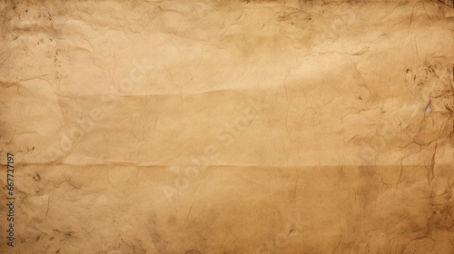 Aged Brown Paper Background for Creative Projects