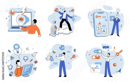 Startup idea. Vector illustration. A startup ideas like seed planted in fertile soil innovation and creativity It holds potential to grow into flourishing venture, driven by passion and determination