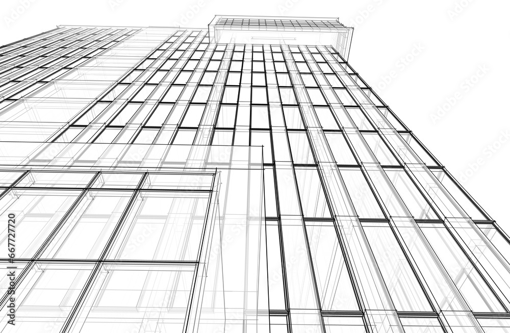 Fototapeta premium office building