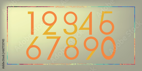 assorted digital custom vector numbers. minimum. Color gradation. Dark. Banner Network. 3d effect. Design. futuristic. Paper cut or effect. Luxury. Premium. 162