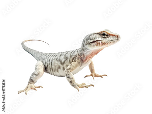 lizard isolated on a transparent background PNG  Generative Ai