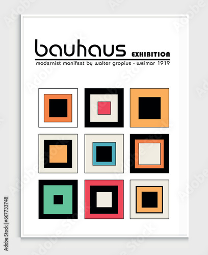 Bauhaus Prints, Exhibition Posters, Architecture Print, Gallery Wall Art Set, Office Wall Art, Modern Print, Minimalist Prints, Retro Poster