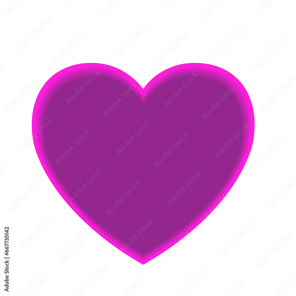 pink valentine heart 