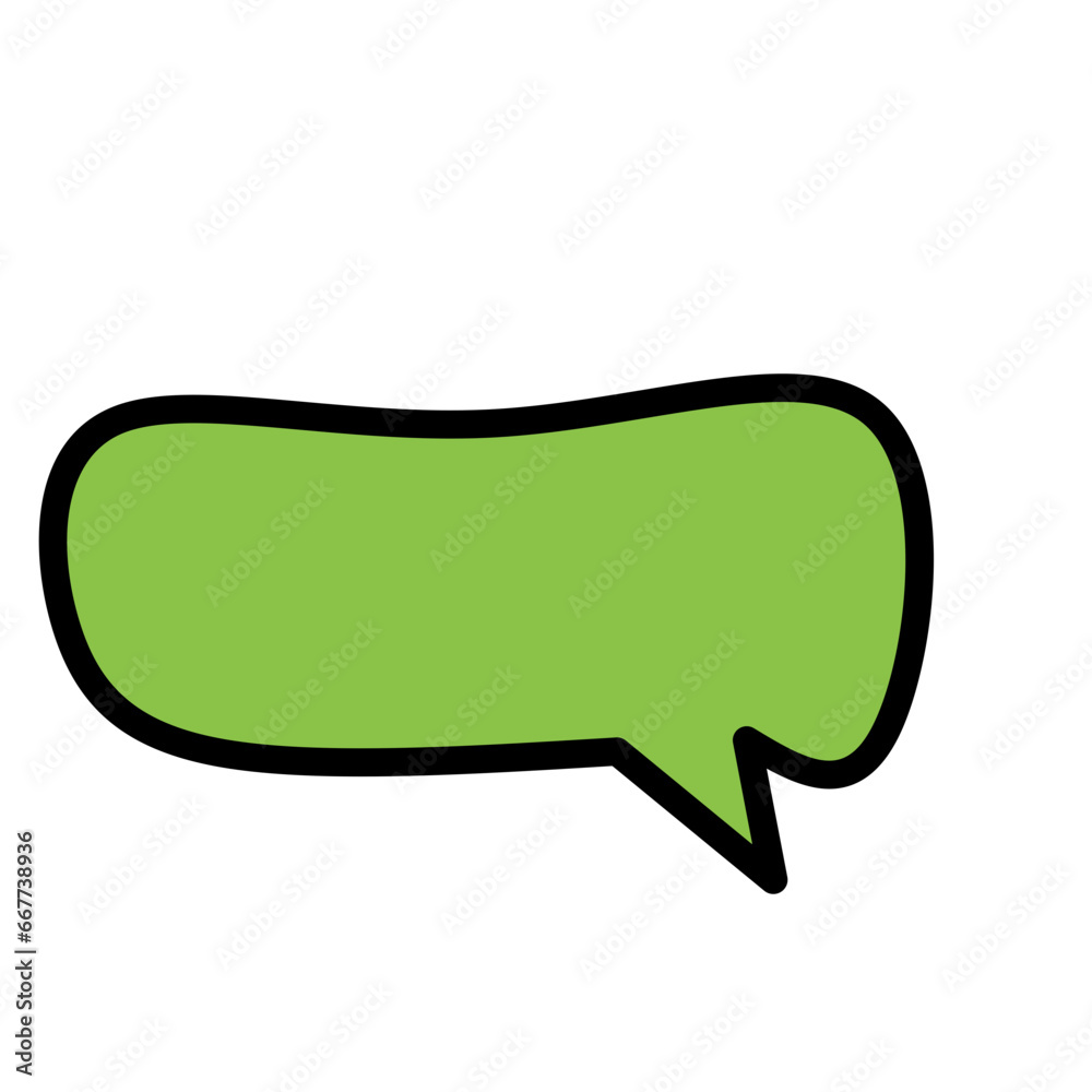 Hand drawn doodle speech bubbles Hand drawn doodle speech bubbles