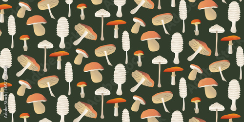 Pattern - Champignons