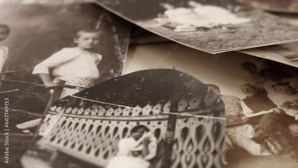 Vintage amateur and studio photos