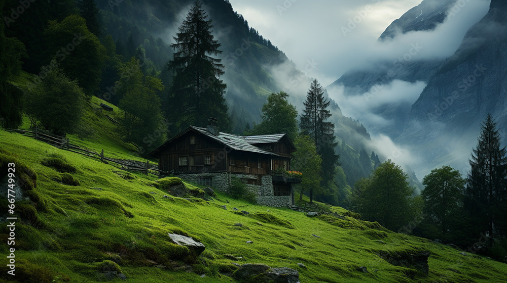 swiss mountain landscape swiss mountain landscape