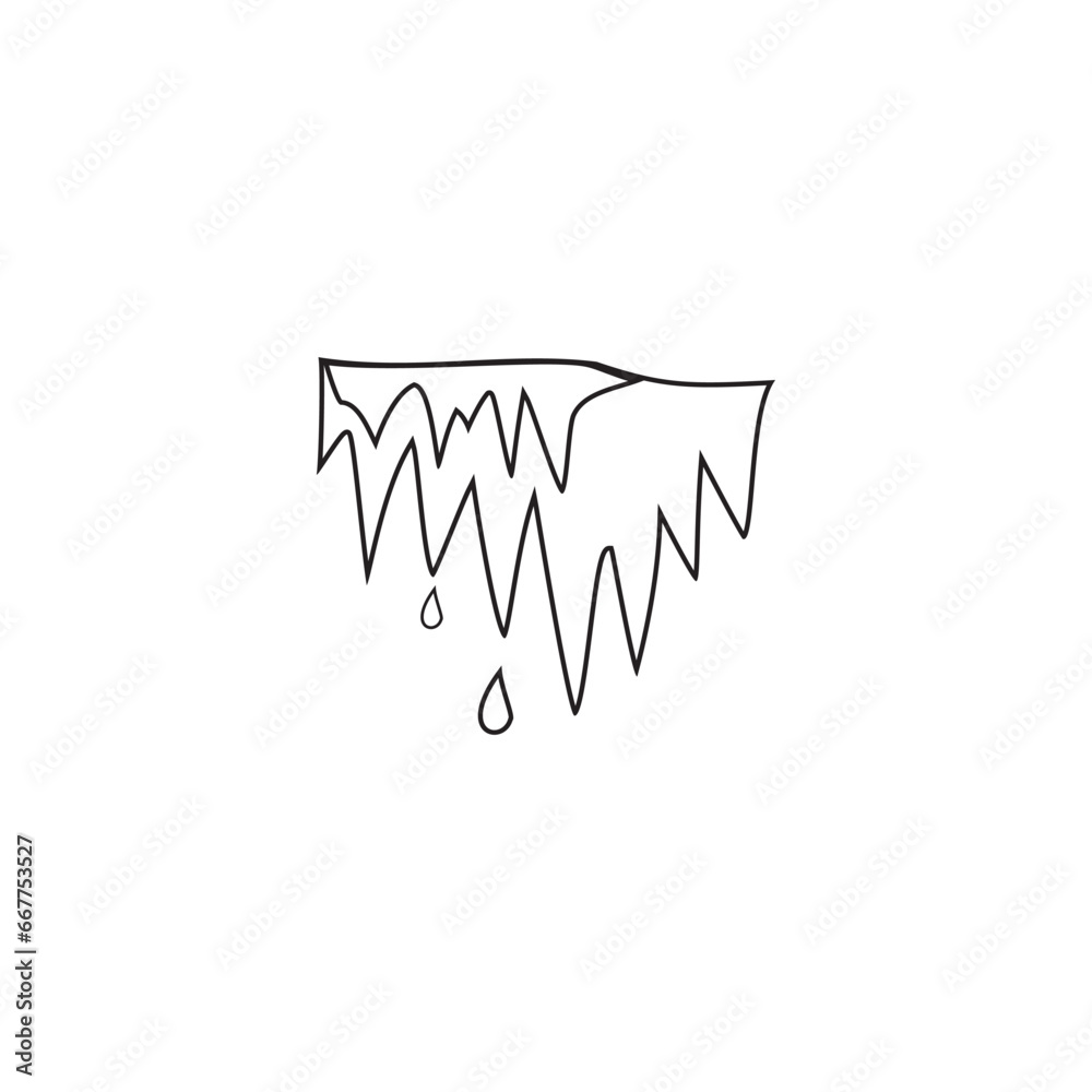 Obraz premium icy icon symbol sign vector