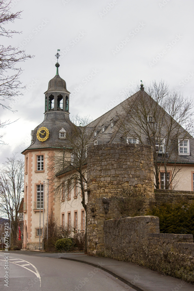 Obraz premium old town of Korbach in Germany