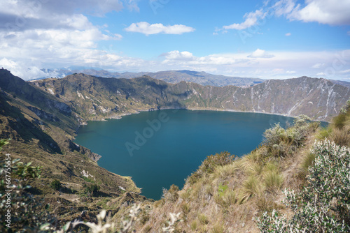 Beautiful panoramic view of the lake © FromWithLove