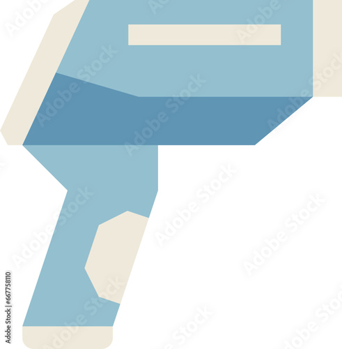 Thermo gun icon