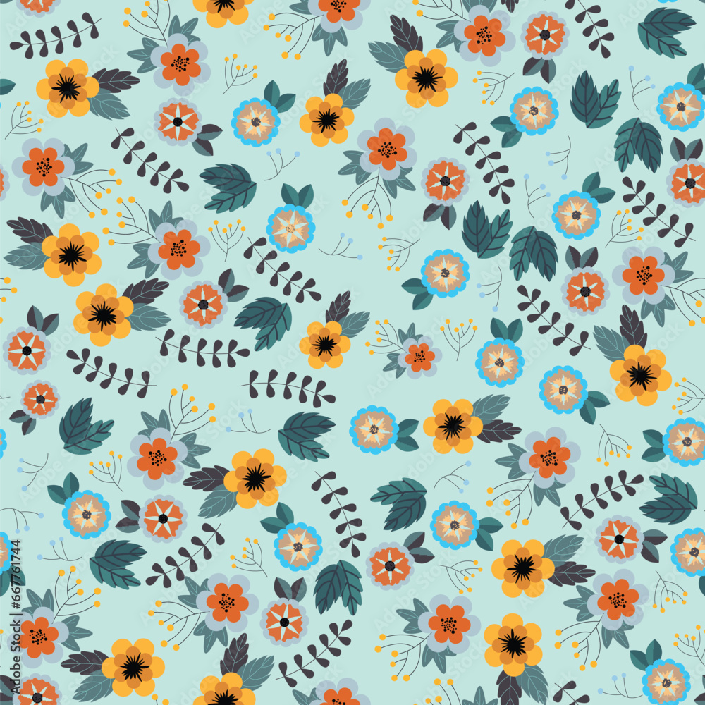 Abstract flower pattern background. Vector illustration. Abstract flower pattern background. Vector illustration.