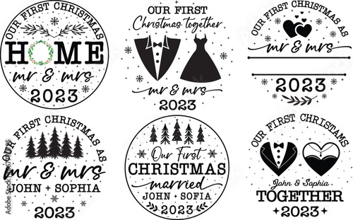 Our First Christmas Ornament Svg 
