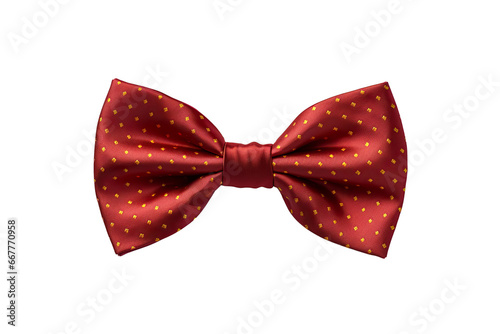 Beautiful Bow tie isolated on a white background PNG