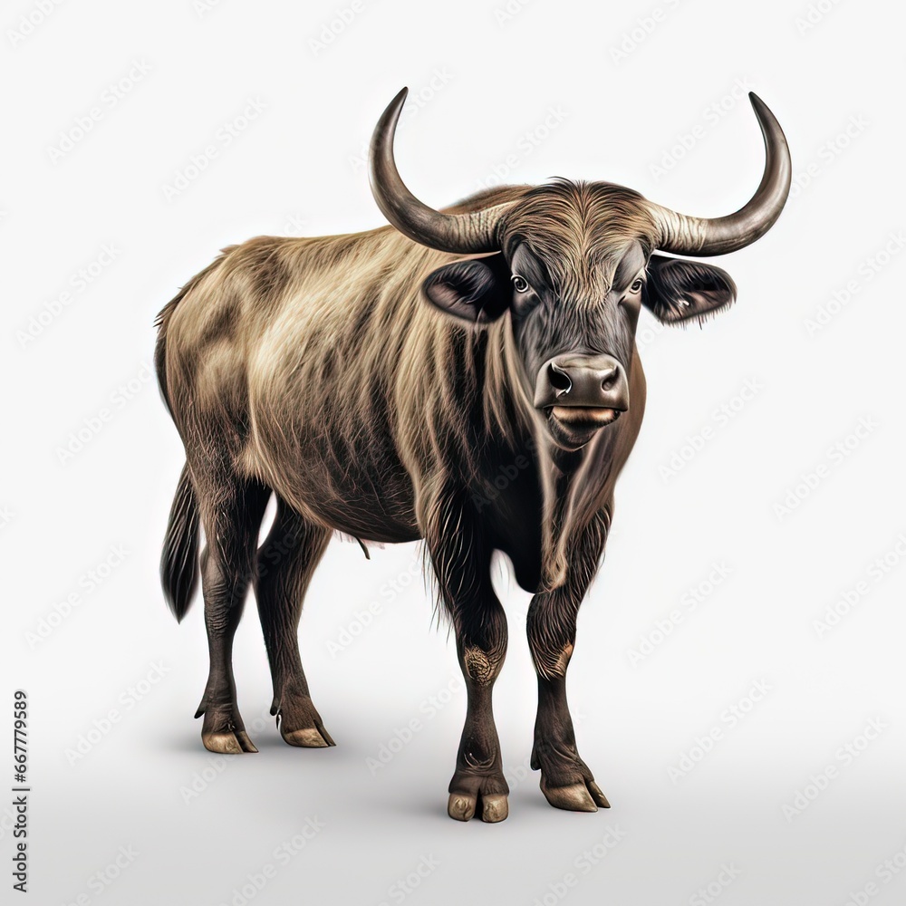Naklejka premium Gaur