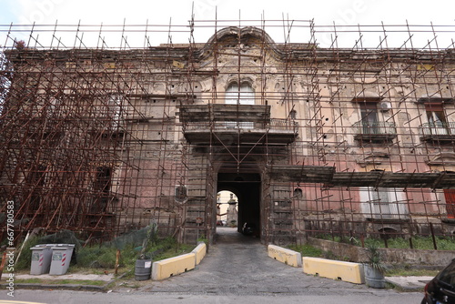 villa pignatelli montecalvo, portici, naples, italy photo