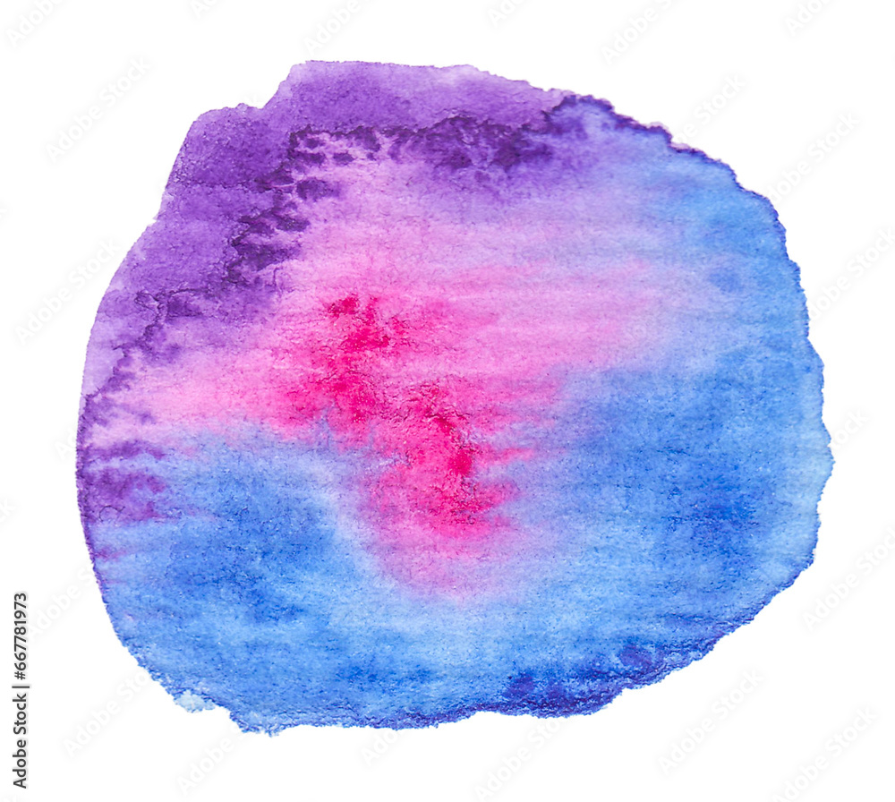 Hand painted watercolor blob on textured paper. Png clipart isolated on transparent background Hand painted watercolor blob on textured paper. Png clipart isolated on transparent background