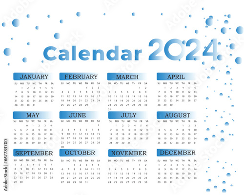 2024 calendar template