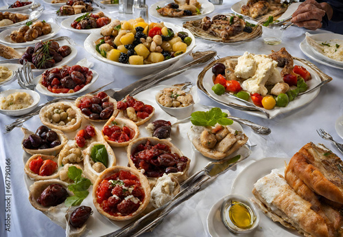 Greek Gastronomy Delights.