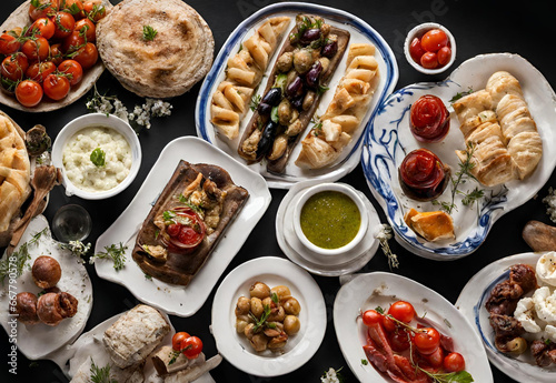 Greek Gastronomy Delights.