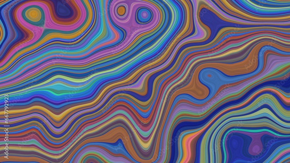 Fototapeta premium Colorful Fluid Background