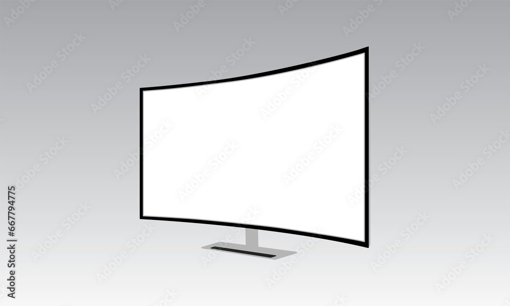 Blank or White 3D Gaming Computer monitor 8k ultra HD JPEG File Blank or White 3D Gaming Computer monitor 8k ultra HD JPEG File