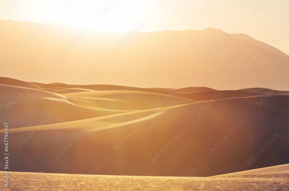 Obraz premium White sand dunes