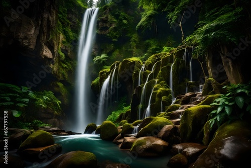 waterfall in the forest