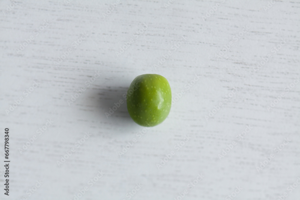 Fresh Olive, Green Fruits, isolated on white background