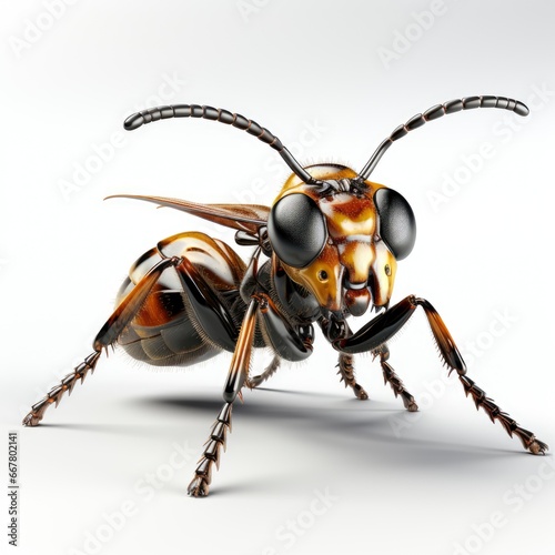 Ant, Cartoon 3D , Isolated On White Background  © ACE STEEL D