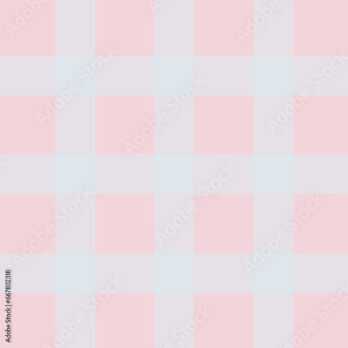 Fashion pink and blue plaid pattern Painted with watercolors, fashion fabric Vector illustration.