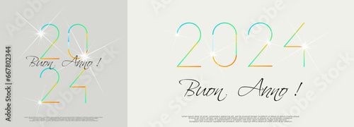 felice anno nuovo - buon anno 2024