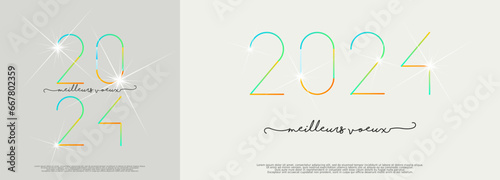 2024 - Meilleurs vœux - Bonne année
