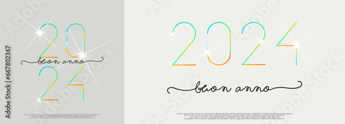 felice anno nuovo - buon anno 2024