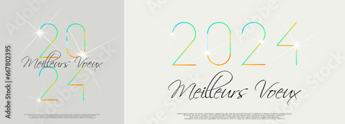 2024 - Meilleurs vœux - Bonne année