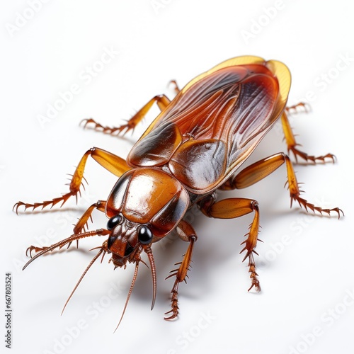 Cockroach, Cartoon 3D , Isolated On White Background  © ACE STEEL D