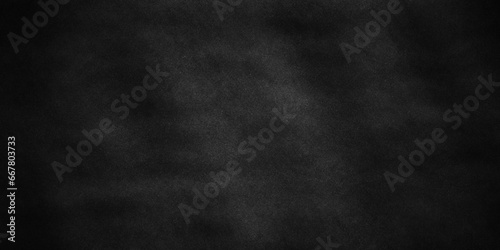 Dark Black background texture, old vintage charcoal black backdrop paper with watercolor. Abstract background with black wall surface, black stucco texture. Black gray satin dark texture luxurious.