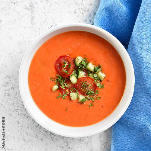 Tomato Gazpacho soup