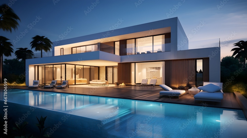 Fototapeta premium ville da sogno