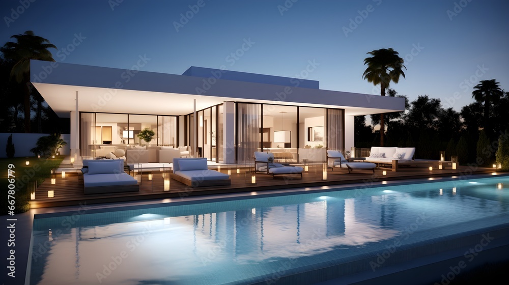 Fototapeta premium ville da sogno