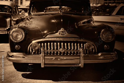 vintage car front