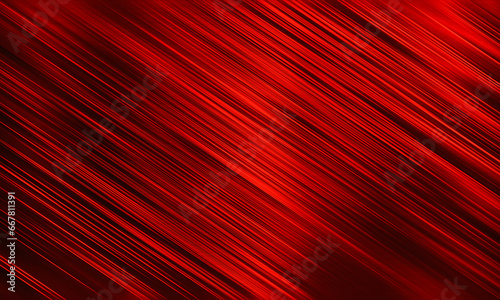 Canvastavla Red slash lines brushed steel metal surface texture