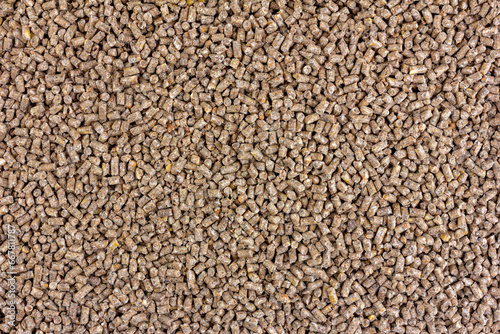 Obraz na płótnie compound feed for animal feeding, top view w salonie