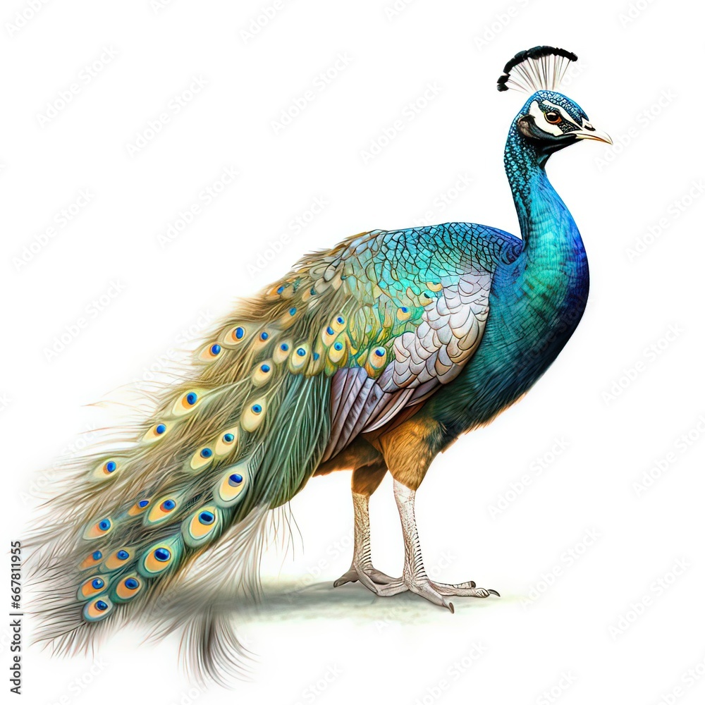 Obraz premium Indian Peafowl