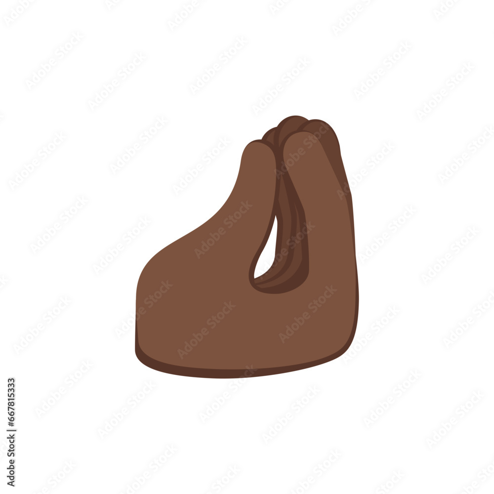 Pinched Fingers: Dark Skin Tone
Pinched Fingers: Dark Skin Tone