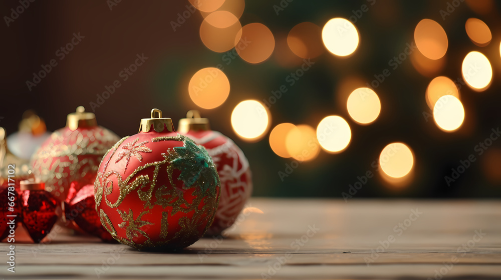 Christmas decorations background wallpaper poster PPT