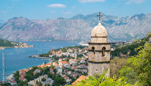 Church Our Lady of Remedy in Kotor Montenegro.